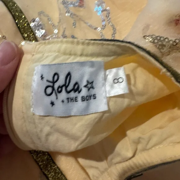 Lola the boys Unicorn Easter Dress Girls size 8 Princess Recital Play Concert - Picture 10 of 10